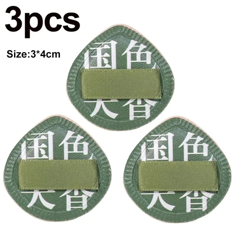 3pcs Mini Finger Puff Cosmetic Cushion Puff Concealer Foundation Detail Makeup Sponge Puff Set Professional Beauty Tools