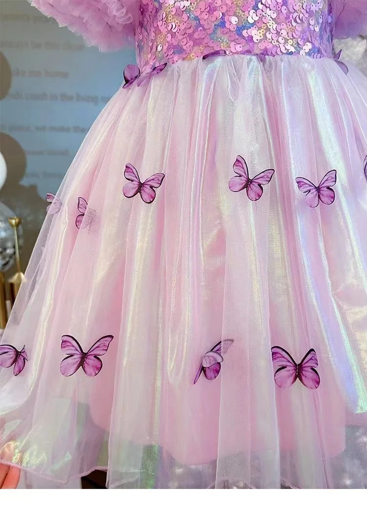 New Girls Dresses For Kids Girl Princess Dress Clothes Children Birthday Christmas Party Clothing Evening Party Kids 3-7T