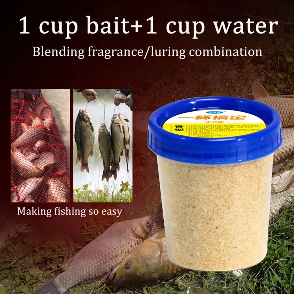 Comprehensive Fishing Bait Efficient Attraction Powdery Composite Bait Stir Powdery Lure for Bait Rapid Prototyping