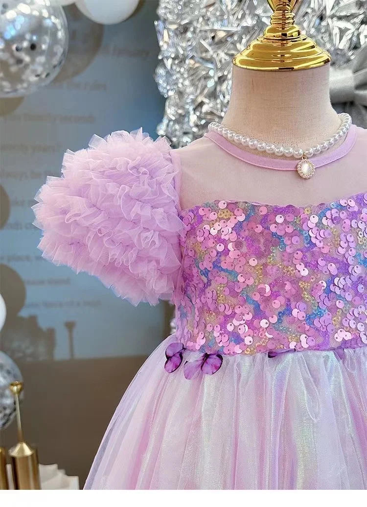 New Girls Dresses For Kids Girl Princess Dress Clothes Children Birthday Christmas Party Clothing Evening Party Kids 3-7T