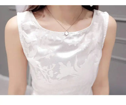 Summer High Low Retro Dress Vintage Women Sleeveless Front Back Short Long Organza Lace Dress Ladies Elegant Party Dress