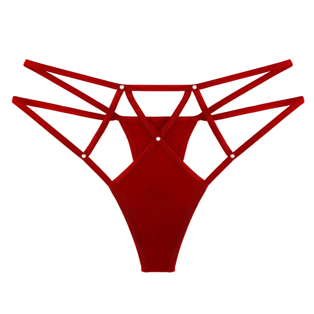 Sexy Lace Thong Women Lace Low Waist Panties Sexy Transparent Underwear Ladies Briefs Lingere Panty Underware Womens Lingerie