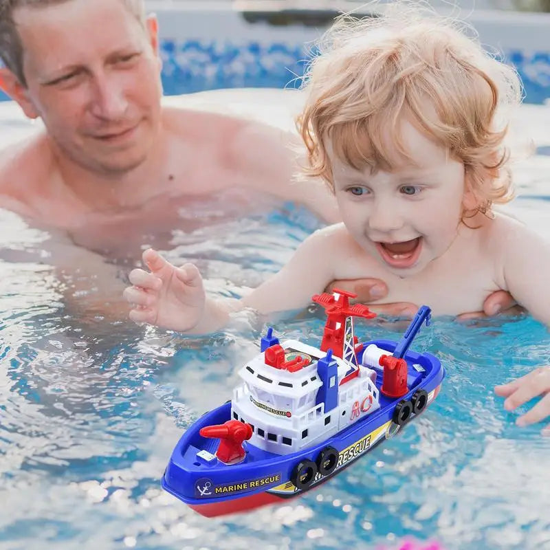 oy Boats For Bathtub Electric Fire Boat Toddler Toys