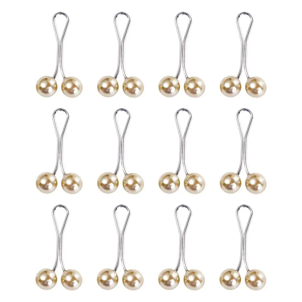 Clothing Accessories Geometric Party Jewelry Headscarf Pins Clips Hijab Scarf Clips Muslim Scarf Shawl Clips Women Brooches