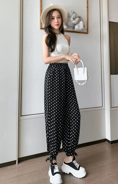 Women's Pants High Waist Outfits Quality New In Aesthetic Autumn Y2k Streetwear Harajuku All Medium Slacks Harem Female Trousers