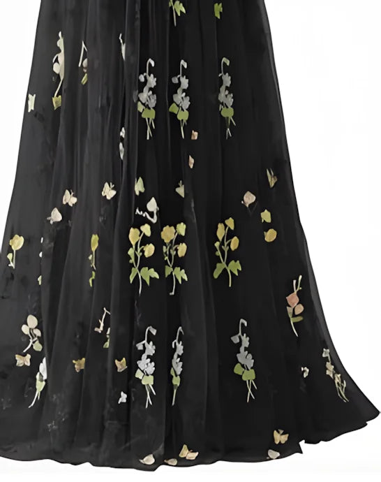 Women's Prom Dress Tulle Floral Elegant Evening Dresses for Woman Luxury Custom Made Sweethearts Exposed Party Dress