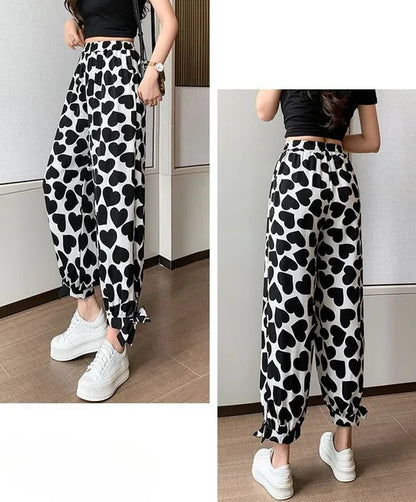 Women's Pants High Waist Outfits Quality New In Aesthetic Autumn Y2k Streetwear Harajuku All Medium Slacks Harem Female Trousers