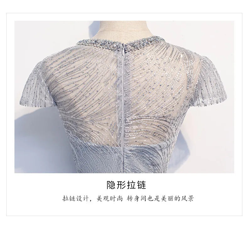 2025 New Elegant Evening Wedding Party Formal Dress Festa Mermaid Ball Gown For Hosts At Banquets And Annual Meetings Gala Gowns