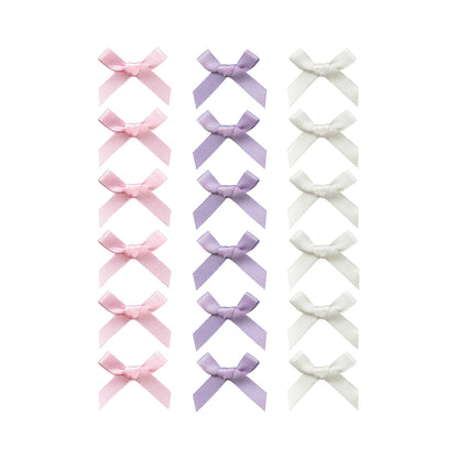 18 piece set of women's hair accessories, colorful ribbons, bows, hair clips, fashionable, sweet, cute hair claw straps, lace el