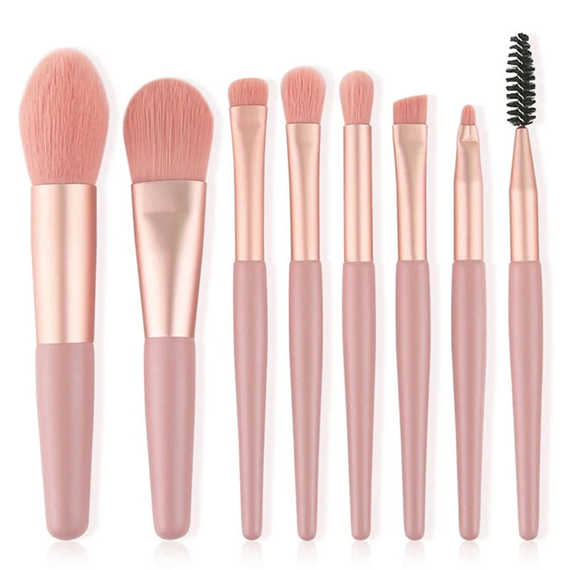 Makeup Brushes Set Eye Shadow Foundation Women Cosmetic Brush Eyeshadow Blush Beauty Soft Make Up Tools Bag