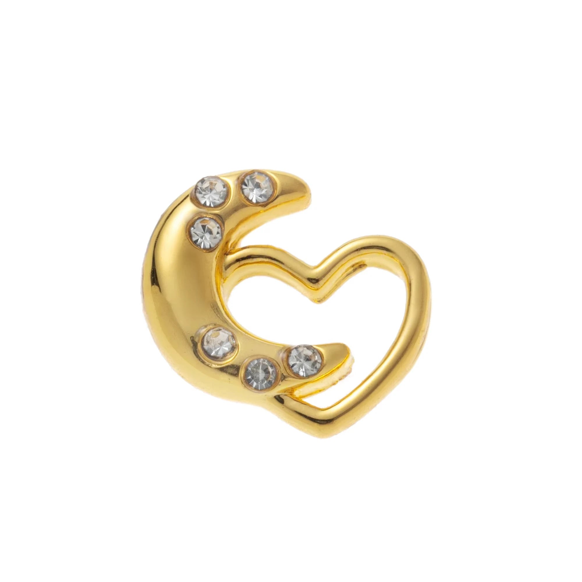 Ins Style Glass Box Pendant Necklace for Women | Heart & Zircon Flower Sun Diamond Collarbone Chain