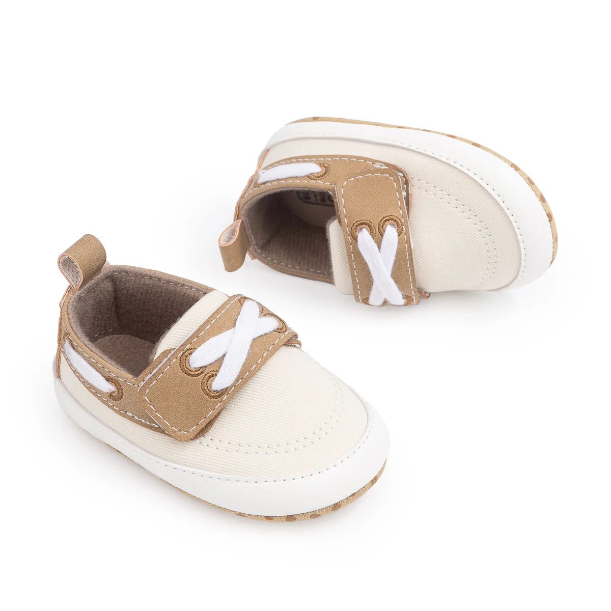 Newborn Baby Shoes Unisex Classic Canvas Casual Sneakers Fashion Versatile Sports Style Toddler Cotton Sole Comfortable Shoes