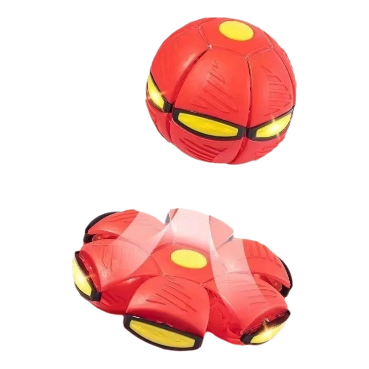 Blue Flying Saucer Ball Outdoor Parent Children Toy Foot Magic Deformation Foot Pressure Decompression Vent Ball