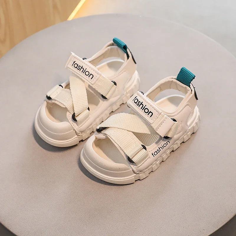 Children Casual Sport Sandals Toddler Boys Girls Soft Sole Beach Shoes  Kids Non-slip Designer Sandalias Sneakers Summer