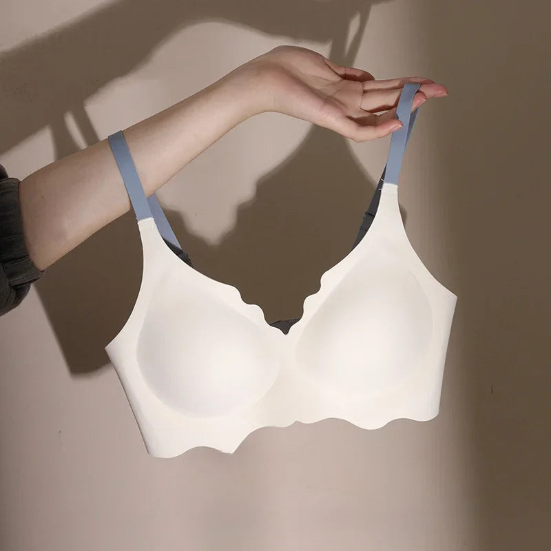 BH Bralette Top Women's Underwear No Steel Ring Pure Desire Comfortable Upper Support Sling Adjustable Beauty Back Bra for women