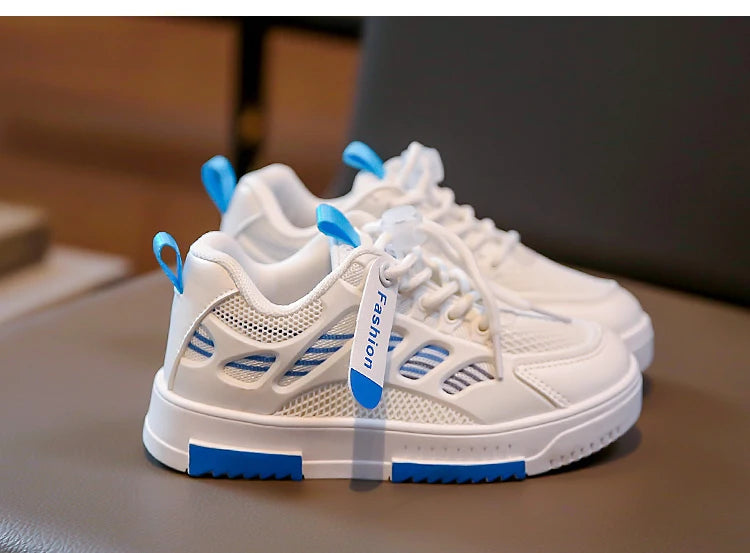 Boys Sneakers Girls Breathable Sport Shoes for Kids Children Autumn Non-slip Casual Student Shoes Outdoor Footwears Basket Shoes