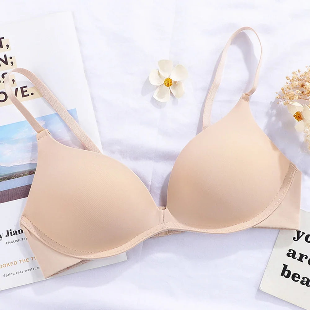 Womens Bra Wireless Gather Lingerie Sexy Bralette Underwear Development Stage Bras BH Tops Size AAA AA A B Cup