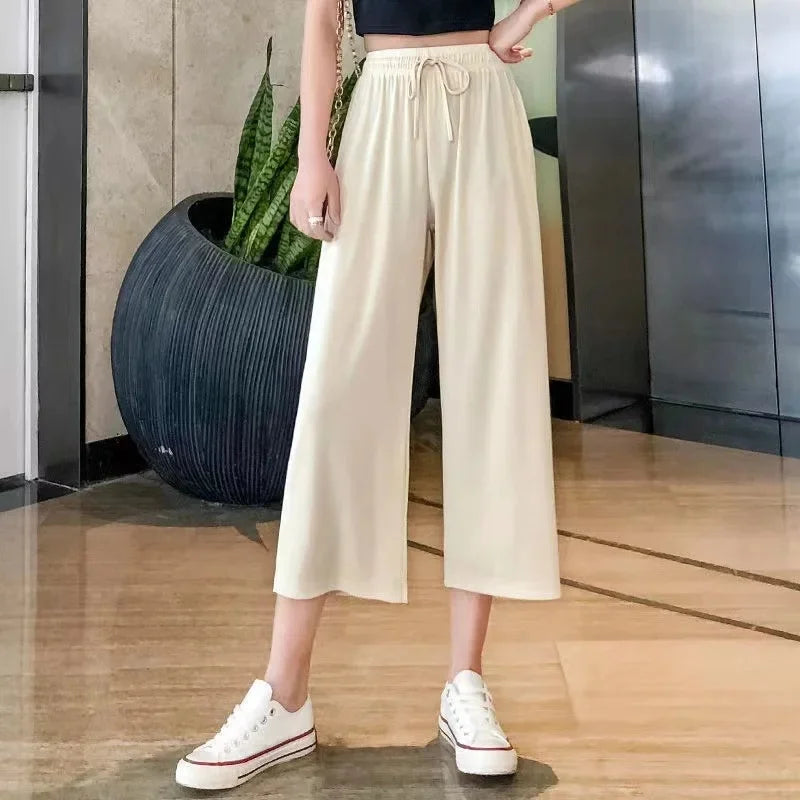 Plus Size Corduroy Pants Women's Casual Drapey Long Trousers Spring Autumn Winter High School Junior High Students Fashionable