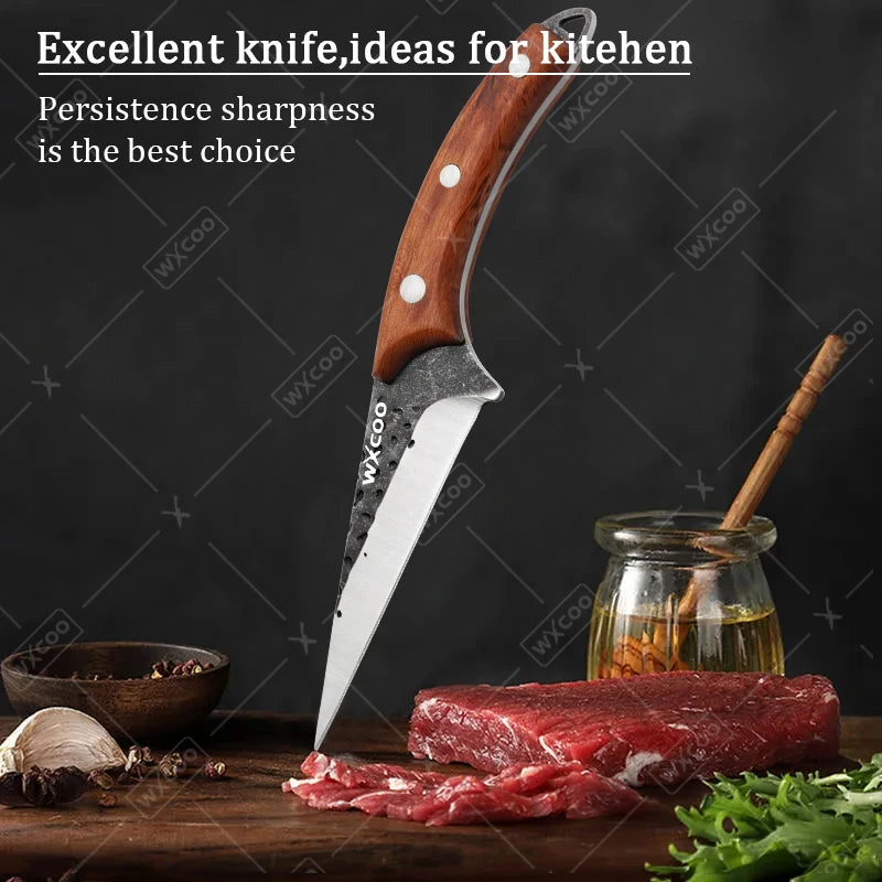 Stainless Steel Kitchen Multifunctional Labour-saving Chopping Knife Fruit Vegetable Cutting Knife Meat Cleaver Butcher Knife