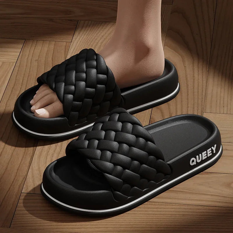 Women Cloud Sandals Bangladesh - Anti-Slip Thick Sole Summer Slippers for Women