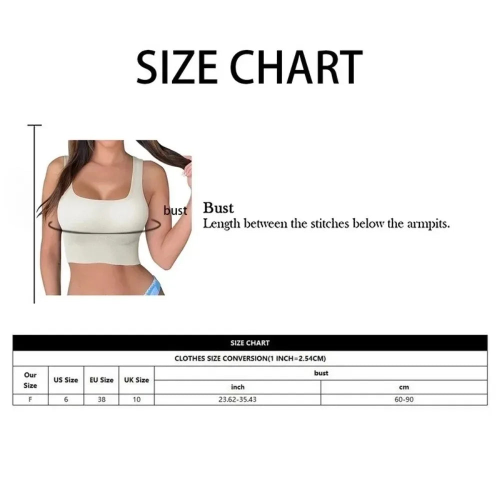 Sports bra with sweat-proof function for fitness wear. Women's seamless yoga bra. Anti-shock off-shoulder top.