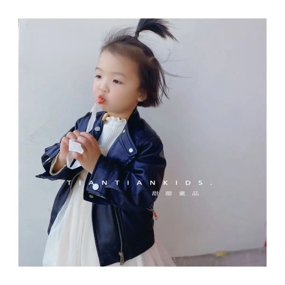 Spring Autumn Boys Leather Jackets For 1-6 Years New Classics Handsome Baby Boy Pu Outerwear Kids Clothing Zipper Fly Coats (Available)