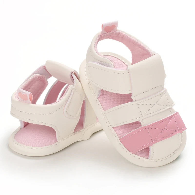 Baby Shoes For Boys and Girls  Summer With Perforated Sandals and Non Slip Soft Soles For Learning To Walk