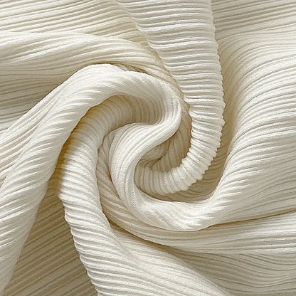 Korea Dongdaemun Ice Silk Wide-leg Pants Women's Thin Slimming Floor Pants White Striped Pants Y2K Fashion Pants Baggy