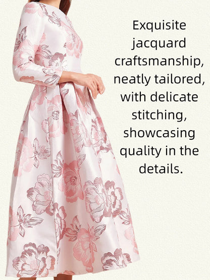 2025 Autumn-Winter New Luxury Elegant Pink Party Banquet Evening Gown for Wedding Guest Dresses