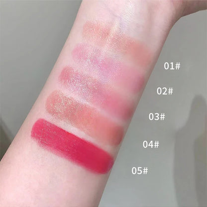 When You Put Blush in a Milk Bottle and Press It Lightly, the Makeup Becomes Clear and the Korean-Style Color Is Well Displayed, with the Color Rising up for a Light and Natural Look, and Is Easy to Apply.