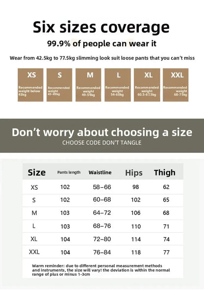 White Ice Silk Wide Leg Pants Women's Summer Thin High Waist Slimming Casual Versatile Elastic Waist Draped Straight Leg Trouser