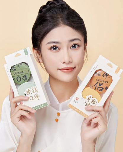 Air Cushion Makeup Blender Sponge Double Pointed Head Shape Soft Foundation Powder Puff Applicator Tool Dry Wet Dual Use