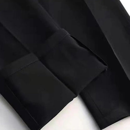 Simple Casual Women Suit Pants Straight Leg Pants Office Ladies Female Trousers Versatile Business Casual Pants Office Trousers