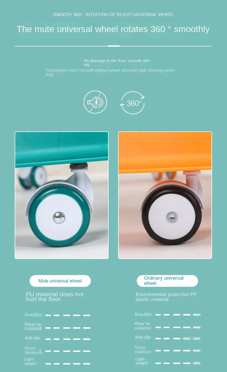 Lazychild Baby Walker 8-gear Adjustable Multi-function Anti-O-leg Anti-rollover Folding Baby Starting Car 5-18 Months Hot New