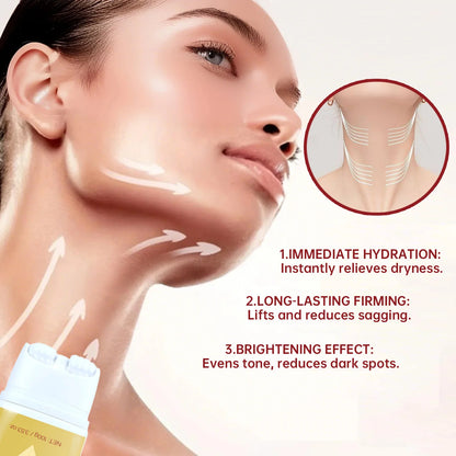 100g AH-8 Firming Lifting Neck Cream for Crepey Skin Comfort Roller Neck Cream Deeply Moisturizing Tightening Lotion Skin Care