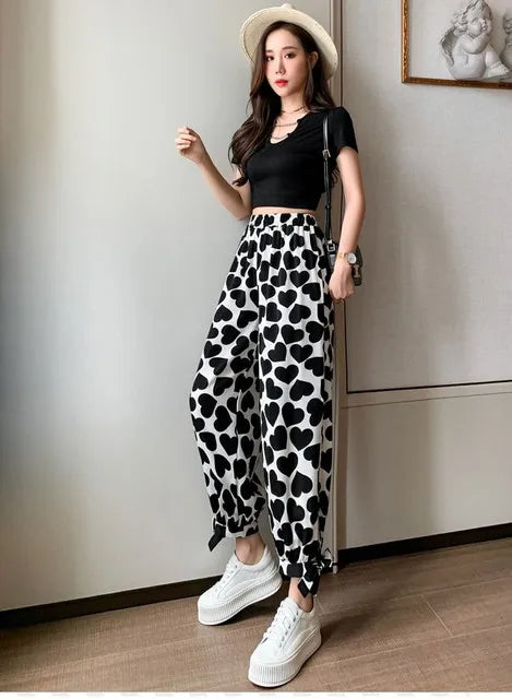 Women's Pants High Waist Outfits Quality New In Aesthetic Autumn Y2k Streetwear Harajuku All Medium Slacks Harem Female Trousers