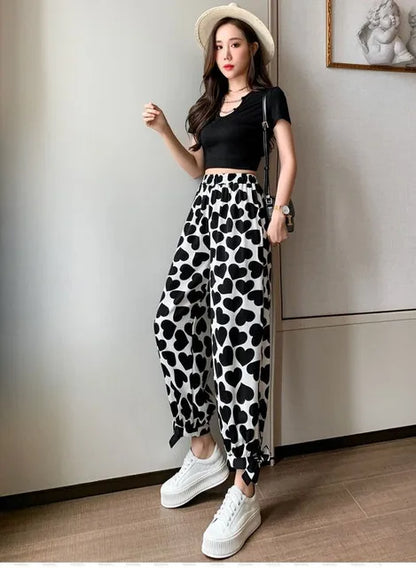 Women's Pants High Waist Outfits Quality New In Aesthetic Autumn Y2k Streetwear Harajuku All Medium Slacks Harem Female Trousers