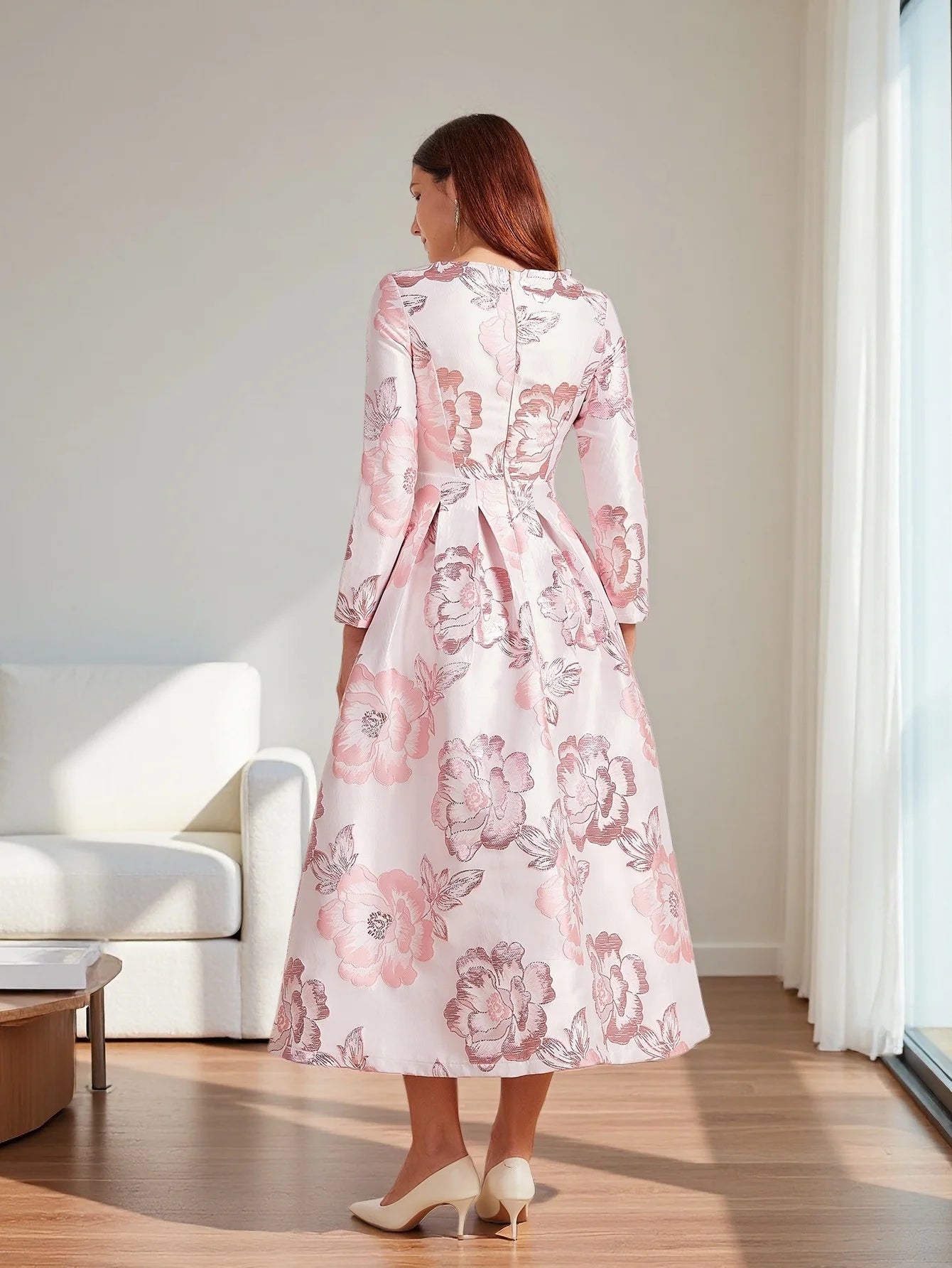 2025 Autumn-Winter New Luxury Elegant Pink Party Banquet Evening Gown for Wedding Guest Dresses