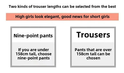 Fashionable Casual Pants Women's Slimming Micro-flared Loose Fit Korean Style Long Trousers Versatile Casual Bell Bottoms