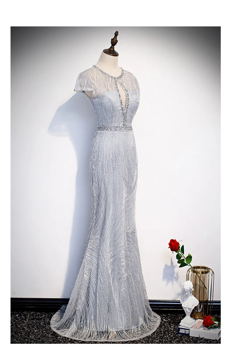 2025 New Elegant Evening Wedding Party Formal Dress Festa Mermaid Ball Gown For Hosts At Banquets And Annual Meetings Gala Gowns