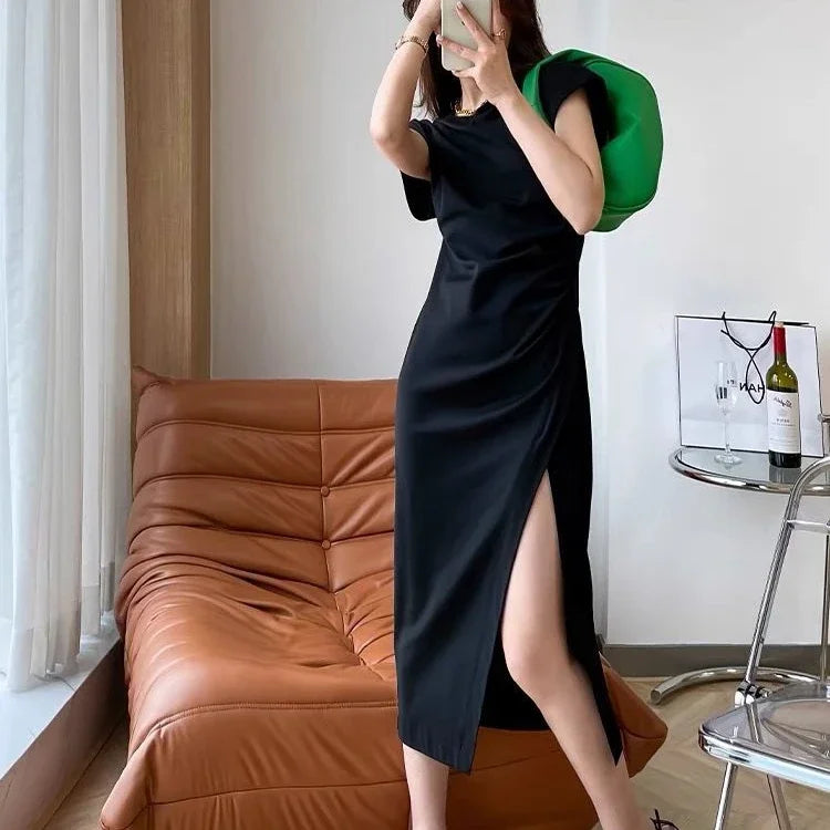 White Dresses for Women  Woman Dress Clothes Midi X New in Chic and Elegant Pretty Cheap Casual Y2k Outfits Harajuku Cotton