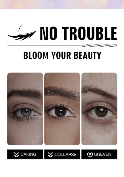 Black Waterproof 7D Mascara Thick Smudge-proof Encrypted Lengthening Curling Eye Lashes Styling Makeup Tools Female Eye Cosmetic