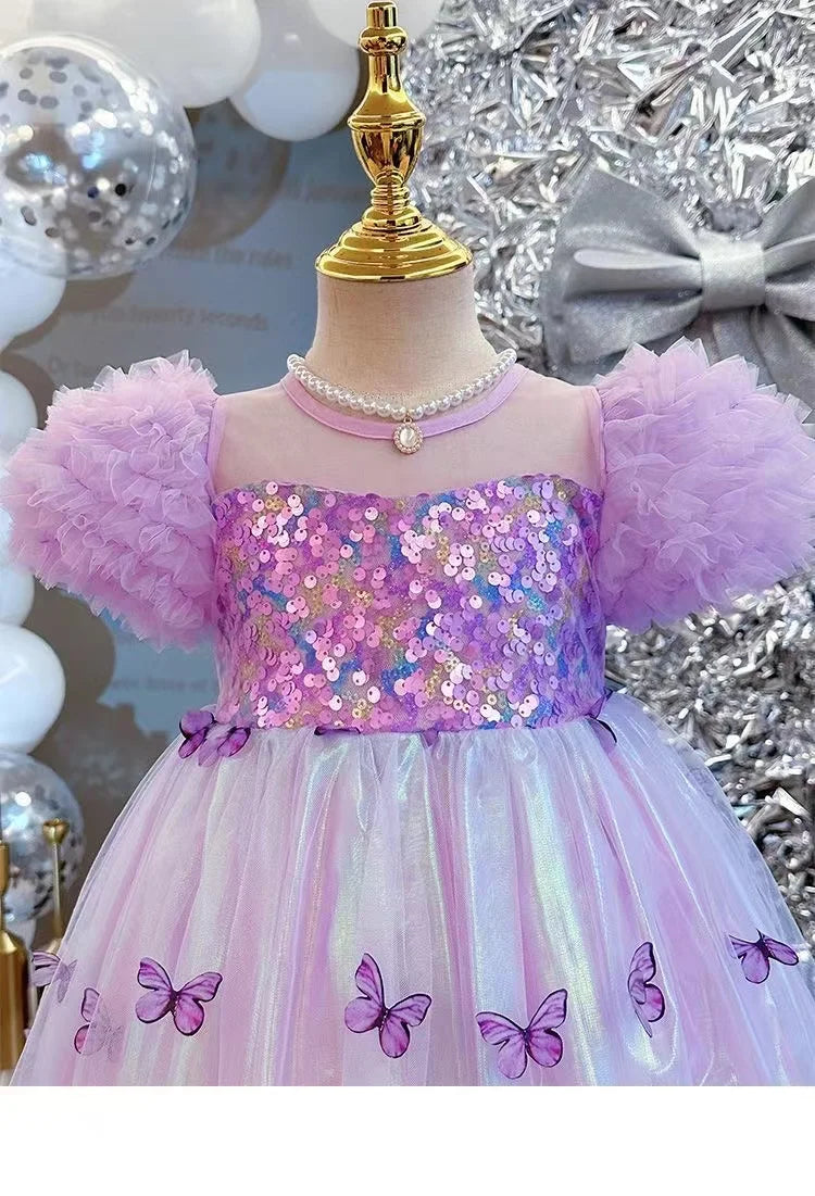 New Girls Dresses For Kids Girl Princess Dress Clothes Children Birthday Christmas Party Clothing Evening Party Kids 3-7T