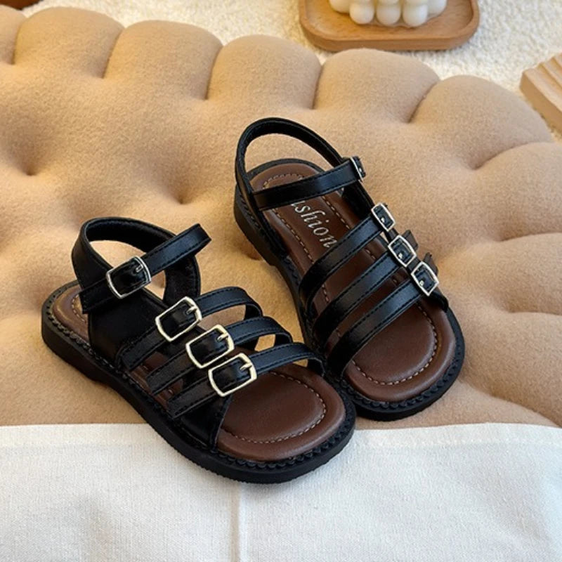Summer New Collection Forest Girl Shoe Hollow Princess Shoe Fashion Roman Sandals Soft Sole Boy Beach Shoe