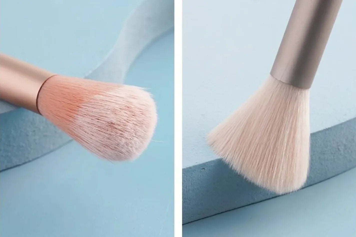 Mini Brush 8-Piece Makeup Bag Portable Concealer Powder Brush Set Soft Fur Make-up Tool Bag Foundation Brush Makeup Brush Set