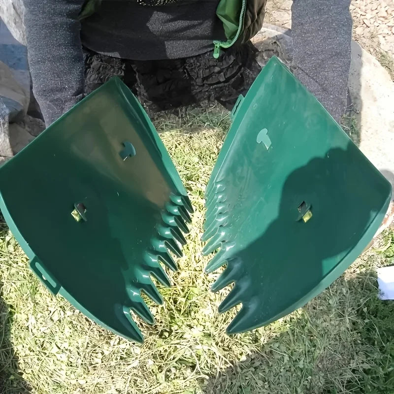 Handheld gardening rake, convenient for cleaning up debris in the yard and lawn, indoor and outdoor gardening supplies.