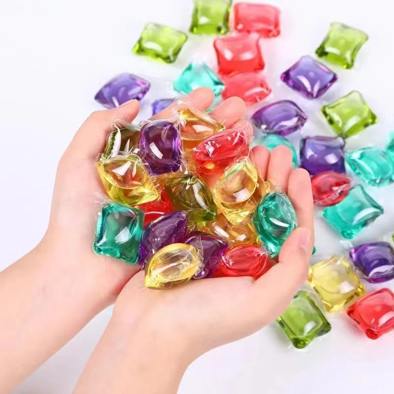 Laundry (100 pcs) Gel Beads Concentrated Long-Lasting Fragrance