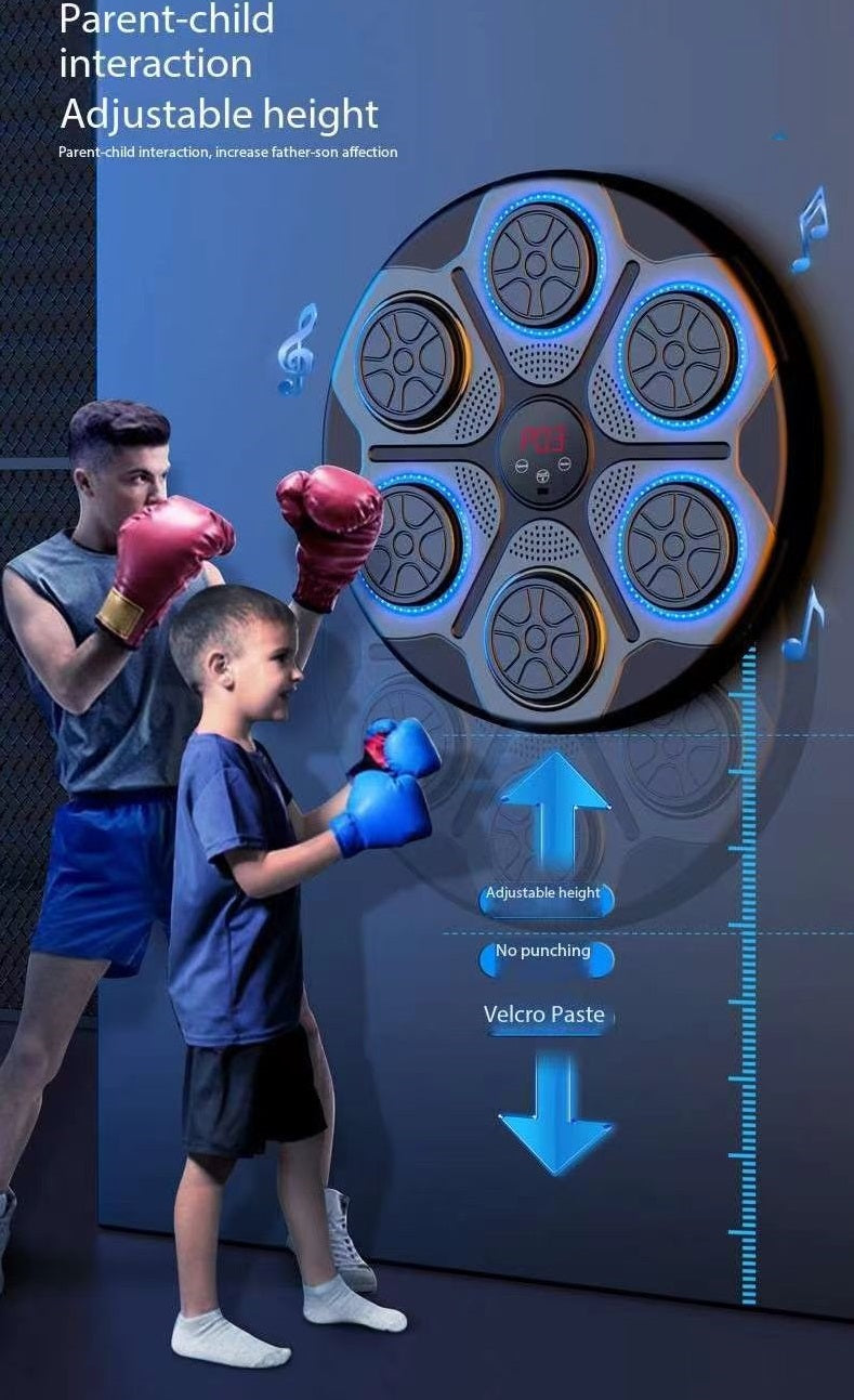 Fitness Trainer Boxing Game Training Machine USB Charging Wall Target for Boxing Sports Fitness Agility Reaction