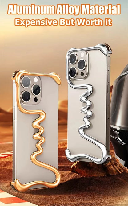 Luxury Metal 3D Phone Case For iPhone