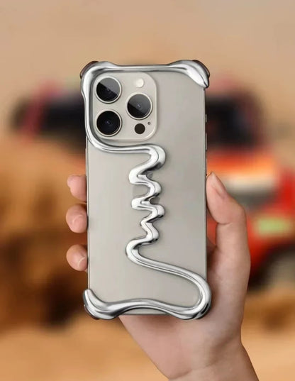 Luxury Metal 3D Phone Case For iPhone